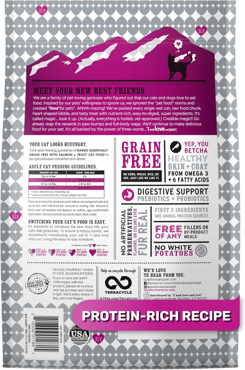 I and love and you Naked Essentials Dry Cat Food - Salmon + Trout