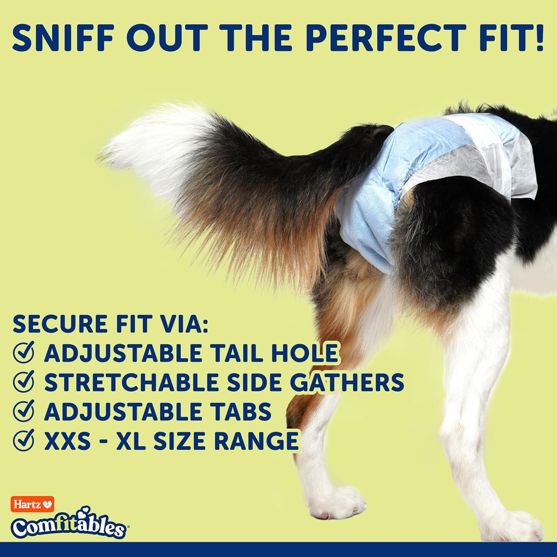 Hartz Disposable Dog Diapers, Size M 32 count