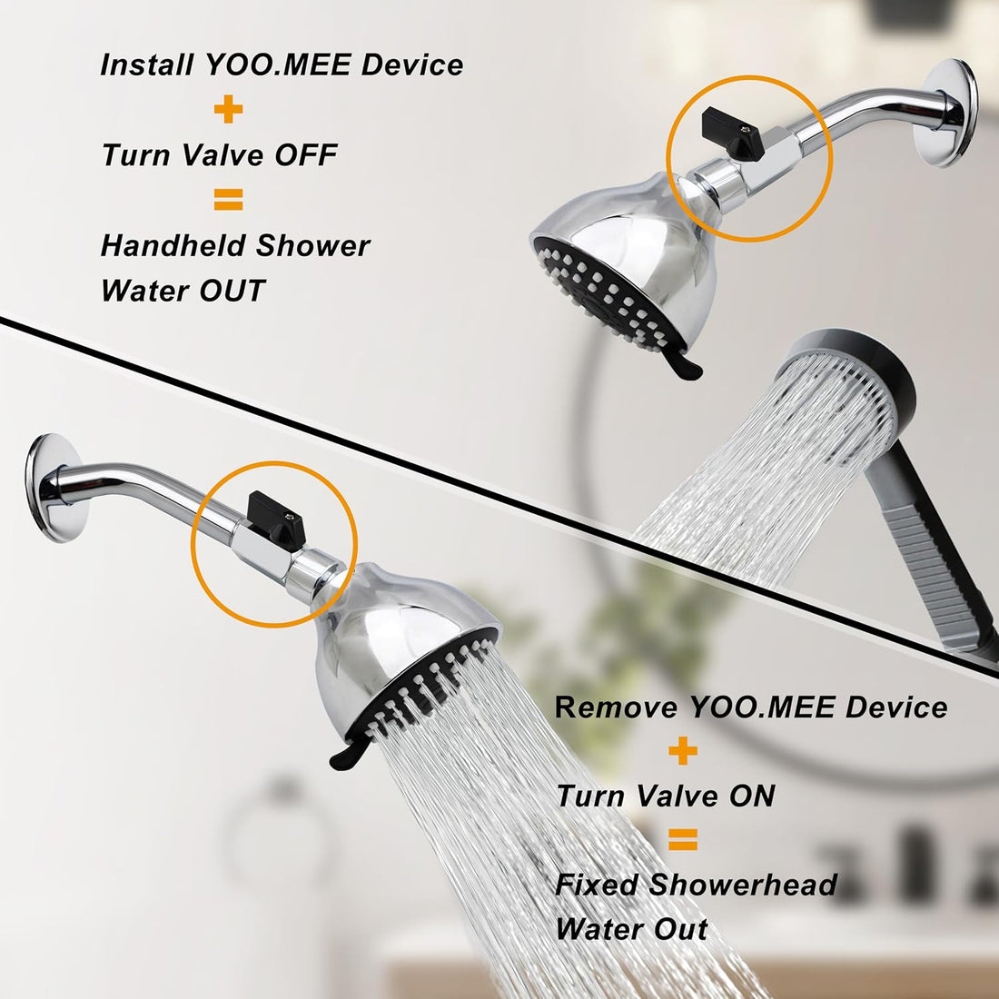 YOO.MEE Pets Shower Attachment