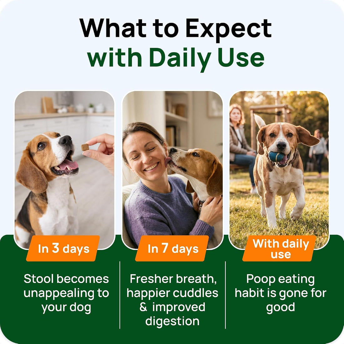 PAWFECTCHEW Coprophagia Deterrent for Dogs & Breath Aid Support