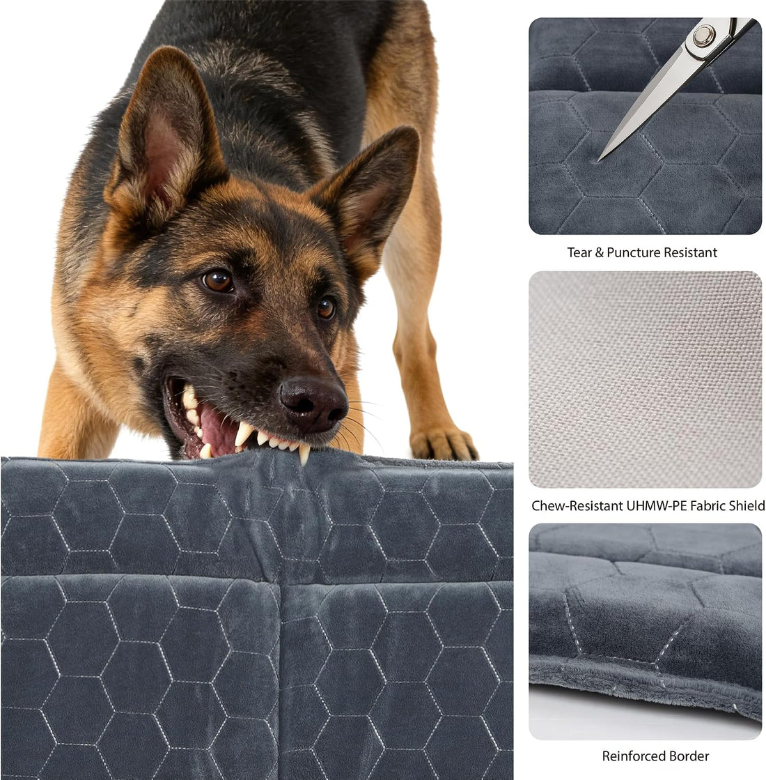 Chew Proof Dog Mat Indestructible Durable Kennel Mat
