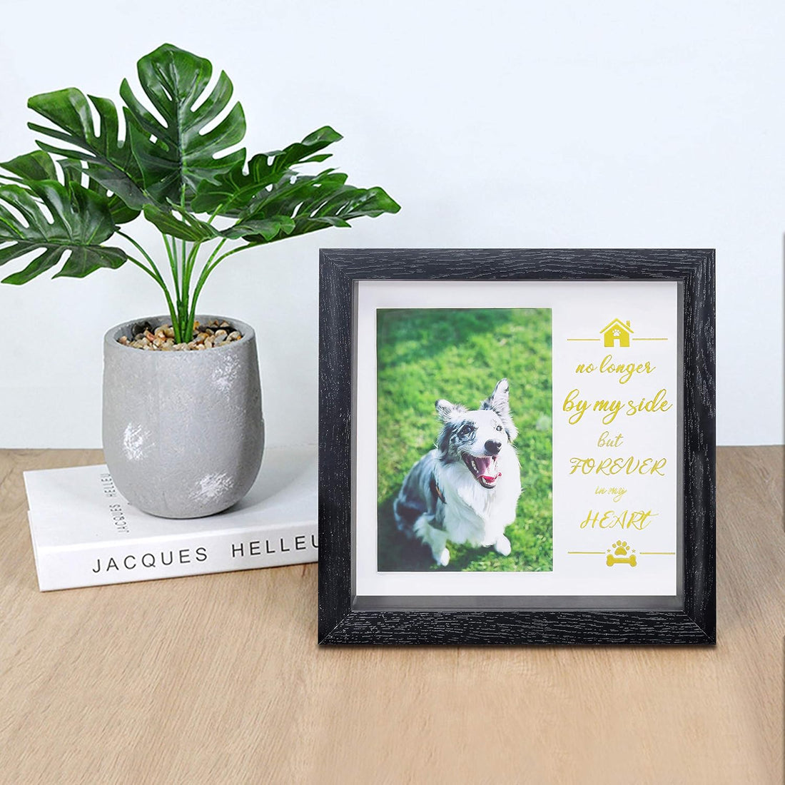 KCRasan Pet Picture Frame Memorial - Dog Memorial Sentiment Frame