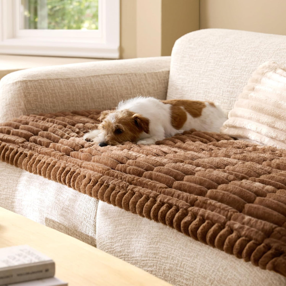 Bedsure Comfyfleece® Couch Covers for Dogs