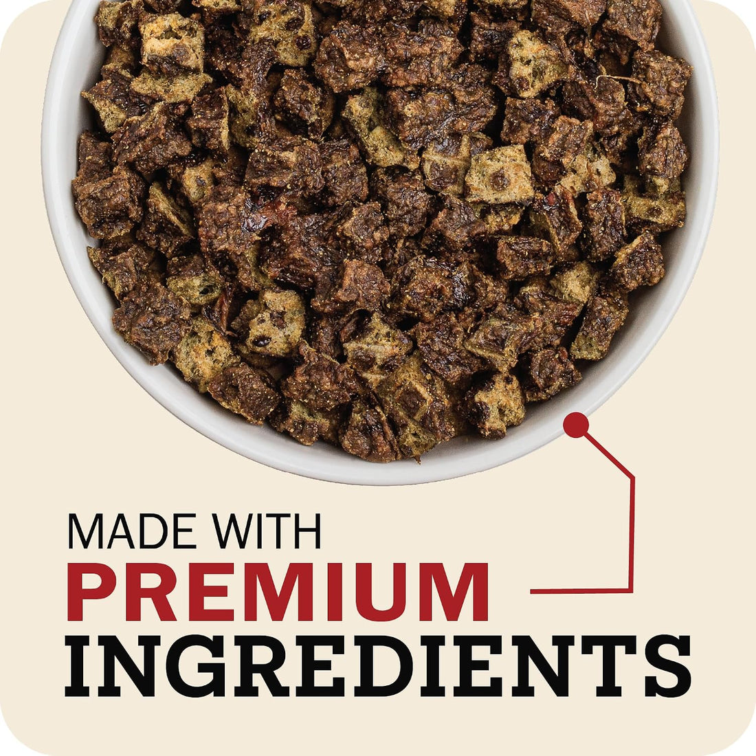 Redbarn Puppy Powerfood Air Dried Dog Food or Dry Topper, Beef & Lamb