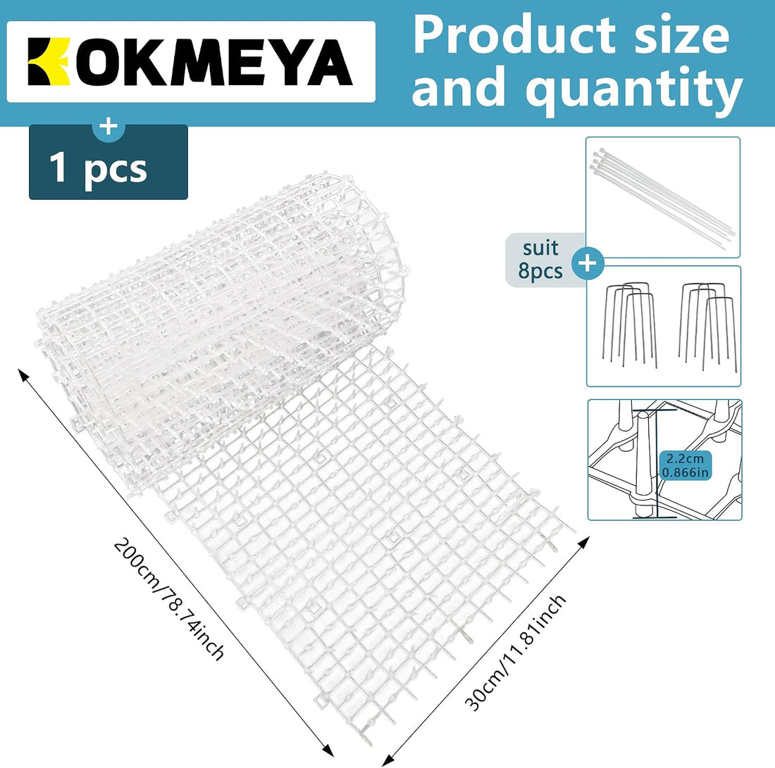 Cat Scat Mat with Spikes for Outdoor and Garden