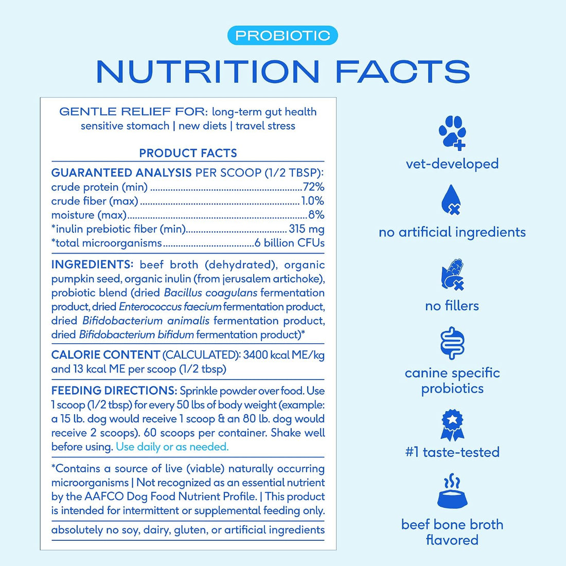 Native Pet Probiotics for Dogs