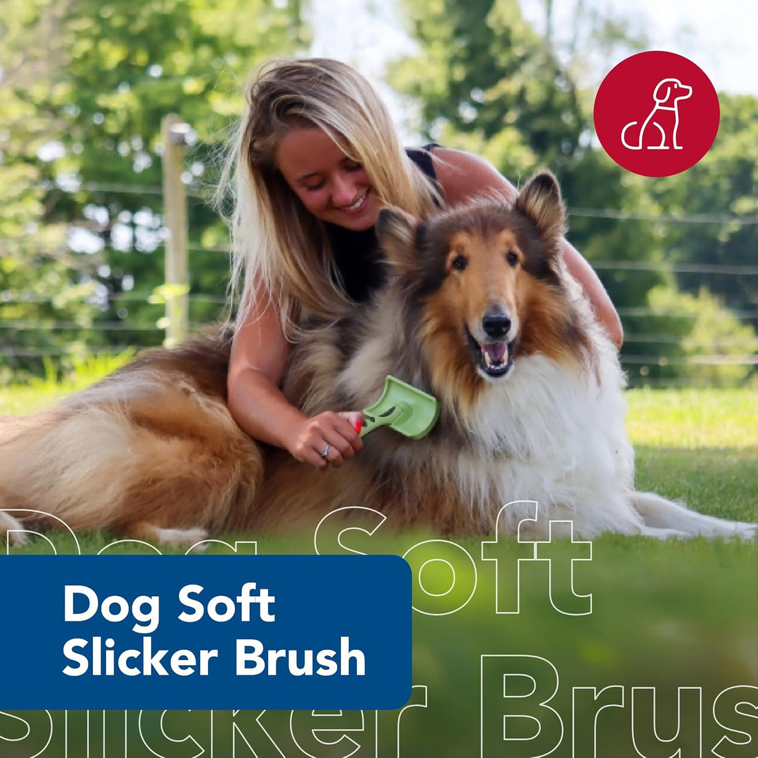 Coastal Pet Safari Dog Soft Slicker Brush