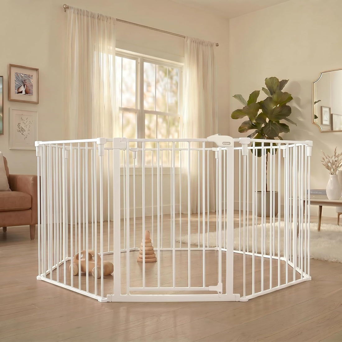 Regalo Safety 192" Super Wide Baby Gate & Play Yard