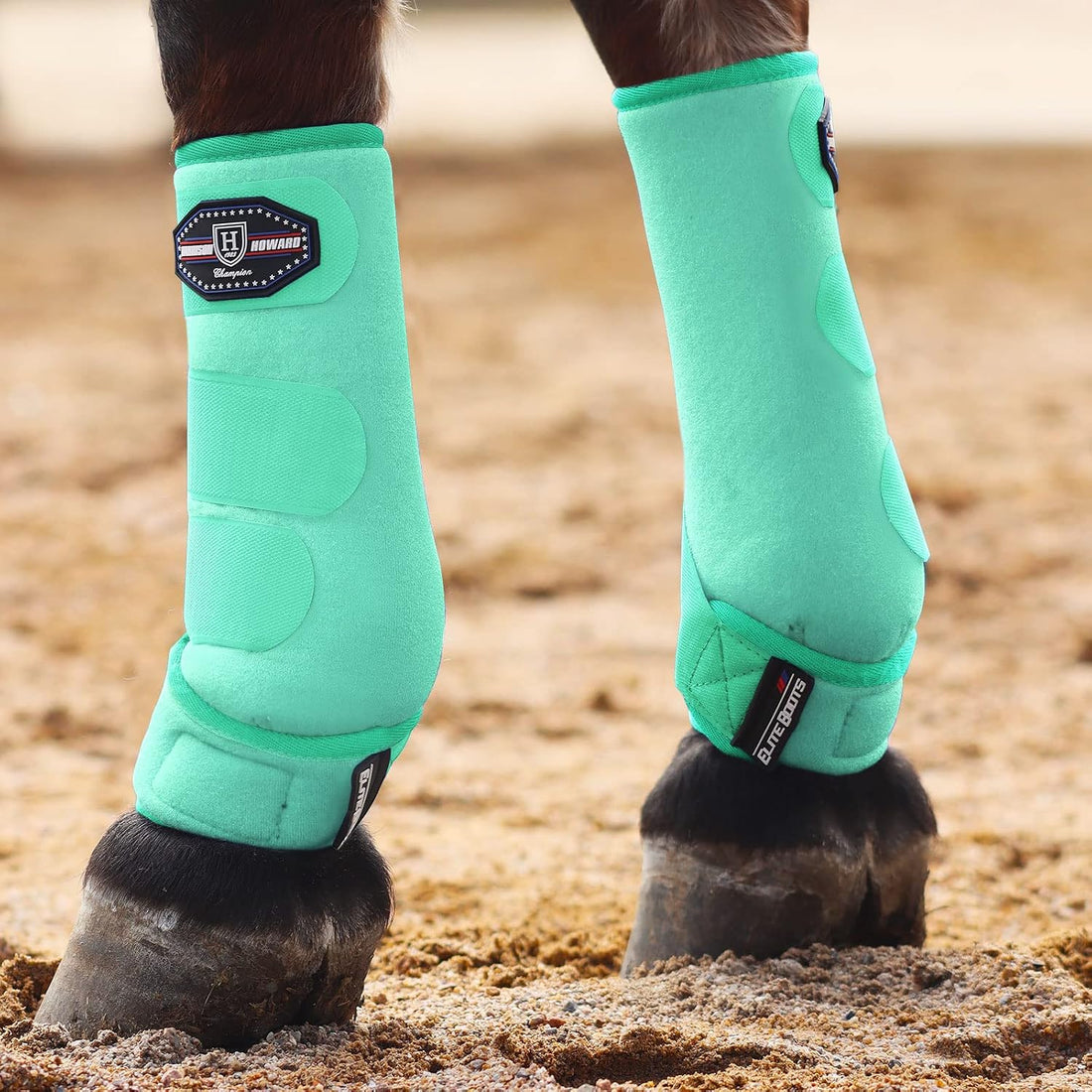 Harrison Howard 1 Pair Horse Sport Boots, Protective Horse Boots