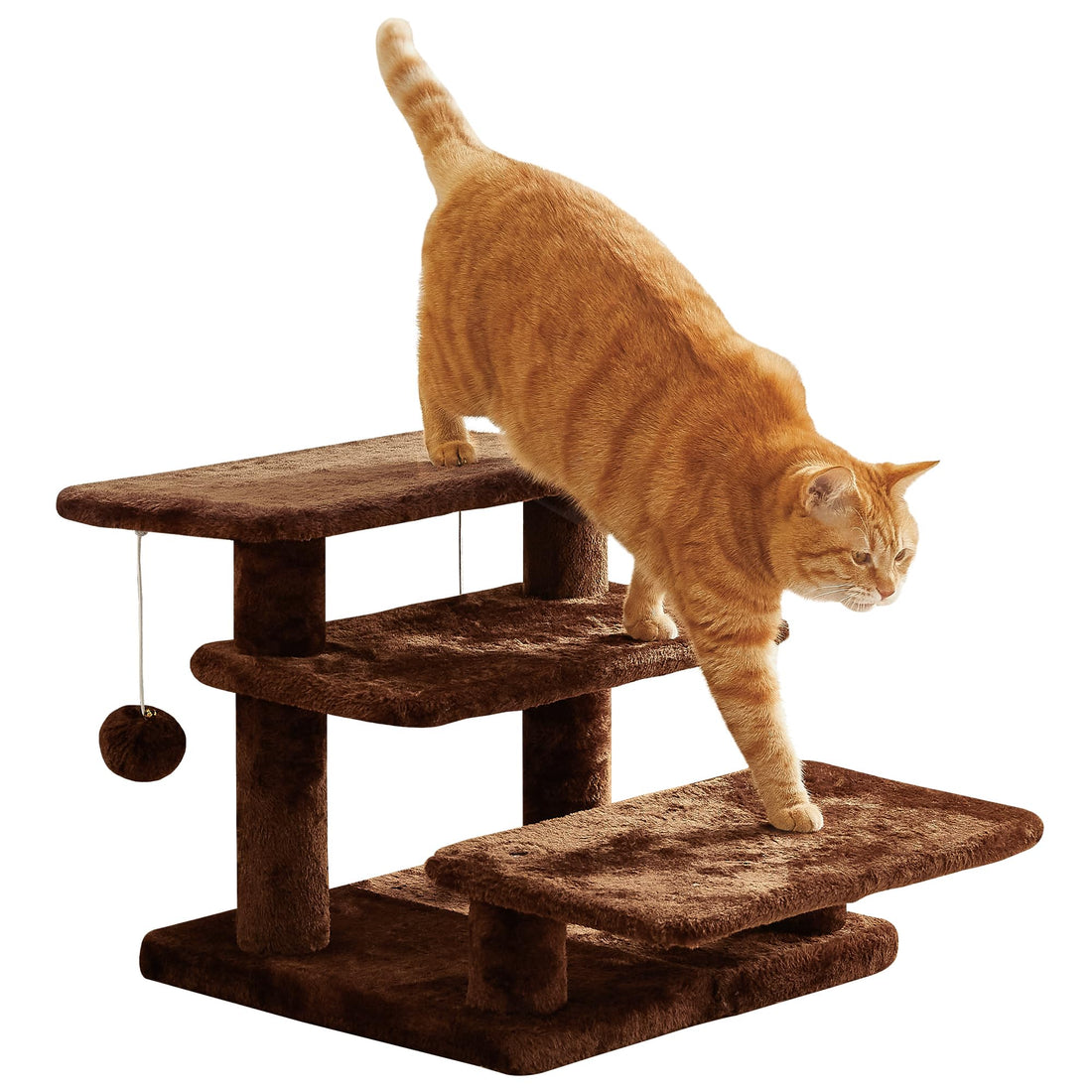 Furcato 15''H Multi-Step Pet Stairs for High Beds & Sofas