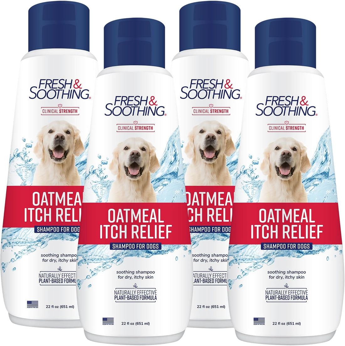 Fresh & Soothing Lavish 4-in-1 Shampoo + Conditioner for Pets, 22oz