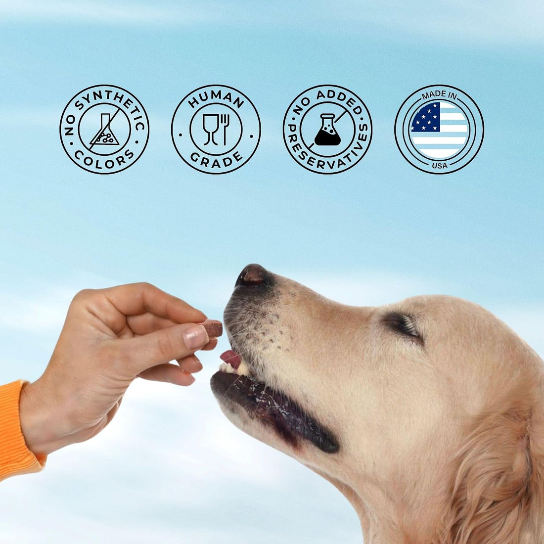 NOVEHA Eye Supplement for Dogs- Vision Support with Lutein + Vitamin