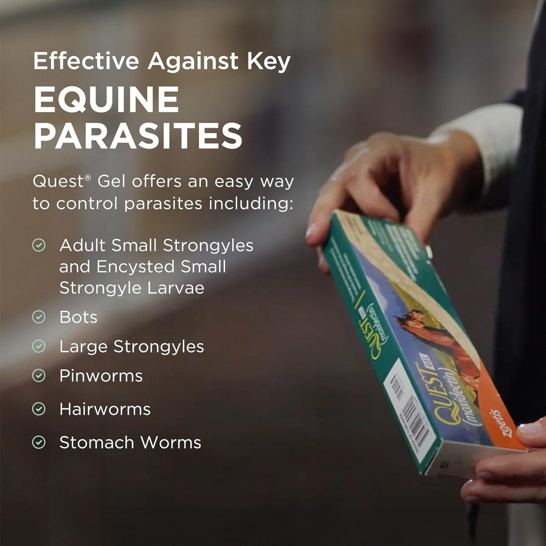 Quest (moxidectin) Gel Dewormer for Horses, 0.5 oz Syringe