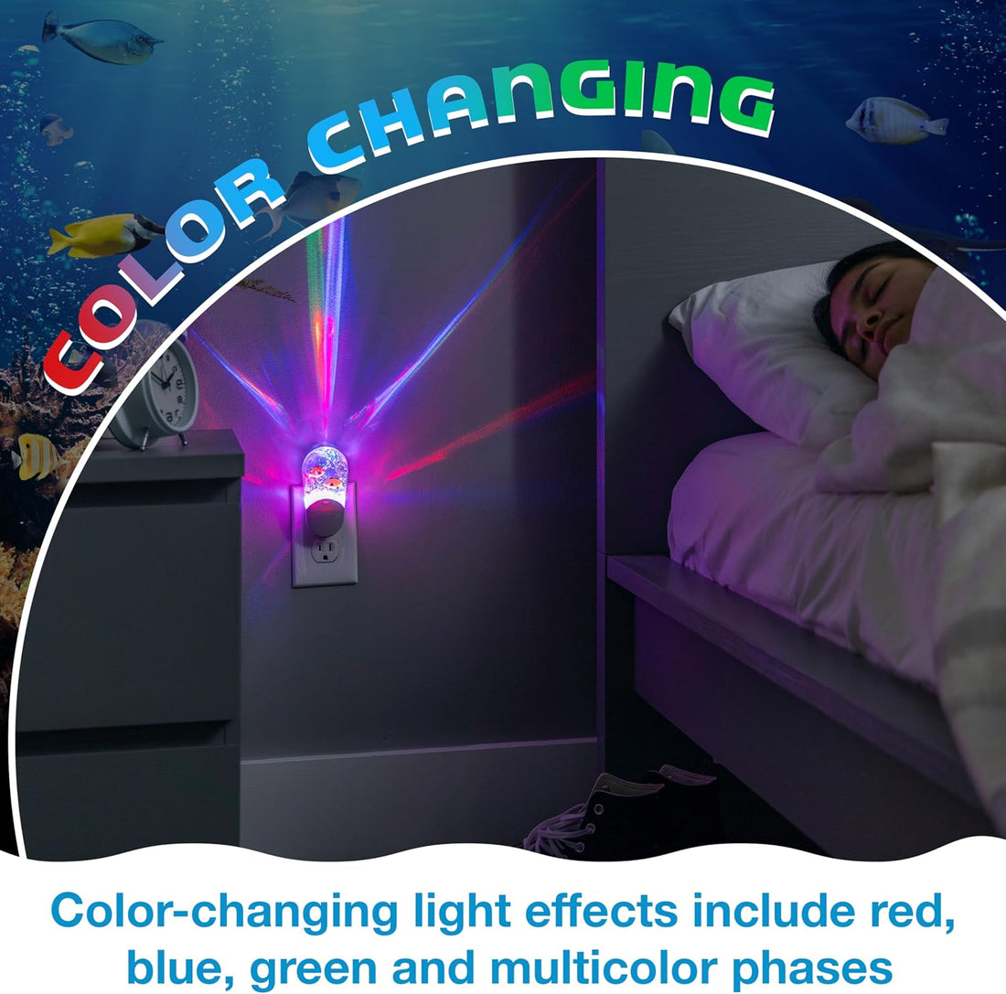 Lights By Night Aqualites Plug in Night Light with Dusk to Dawn Sensor