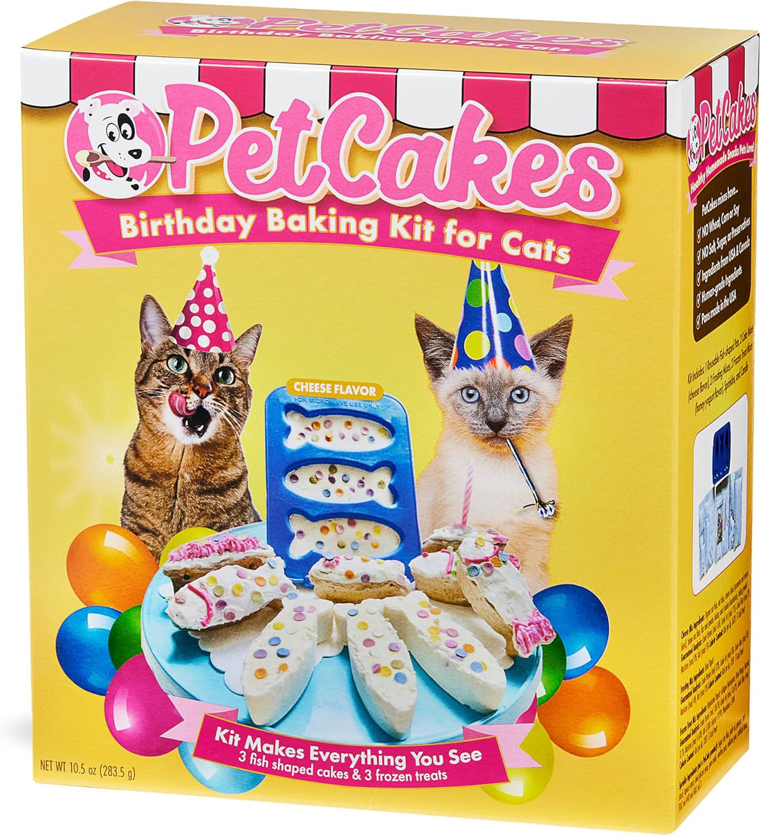 PetCakes Cat Birthday Cake Kit - Natural Treats