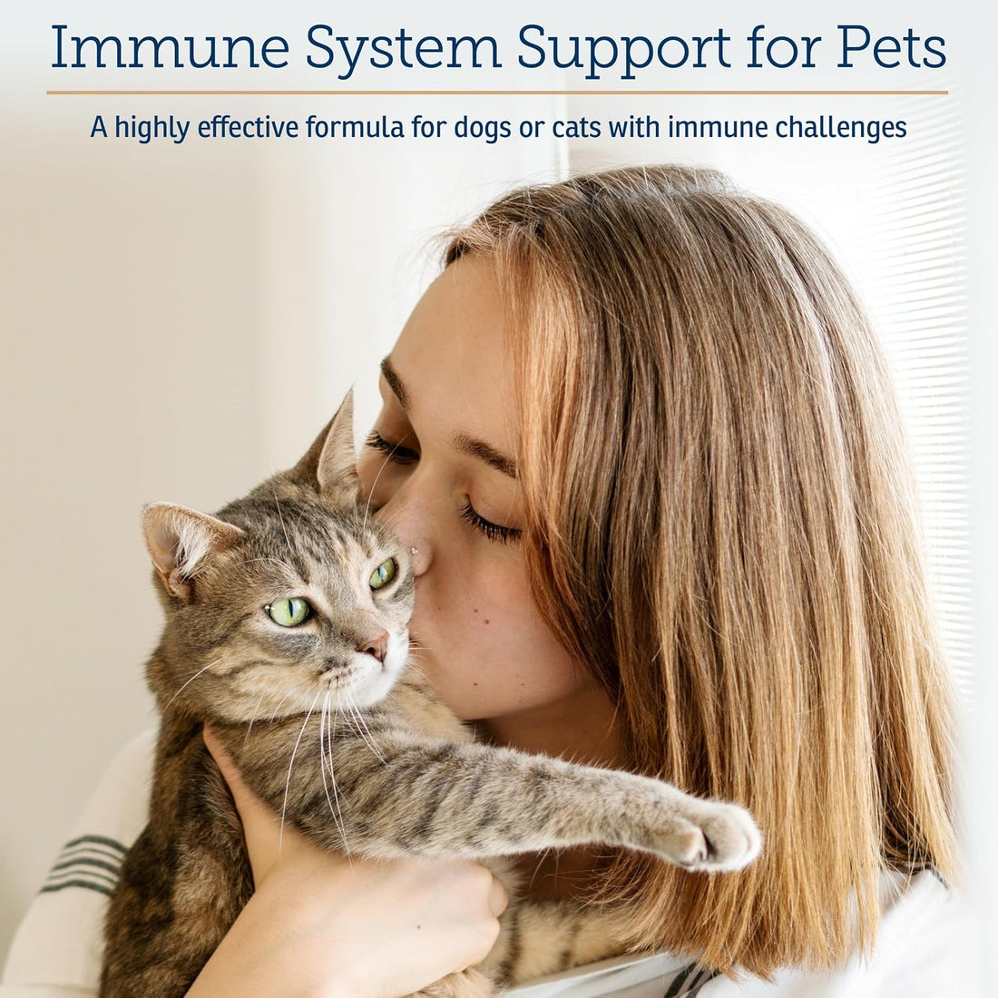 Rx Vitamins Liquid Immuno - Dog & Cat Immune Support - 4 oz, Bacon
