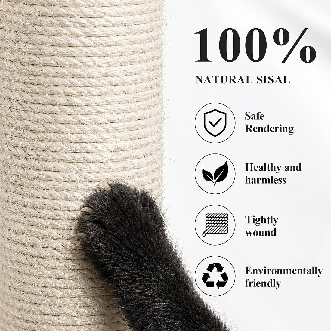 46" Tall Cat Scratching Post