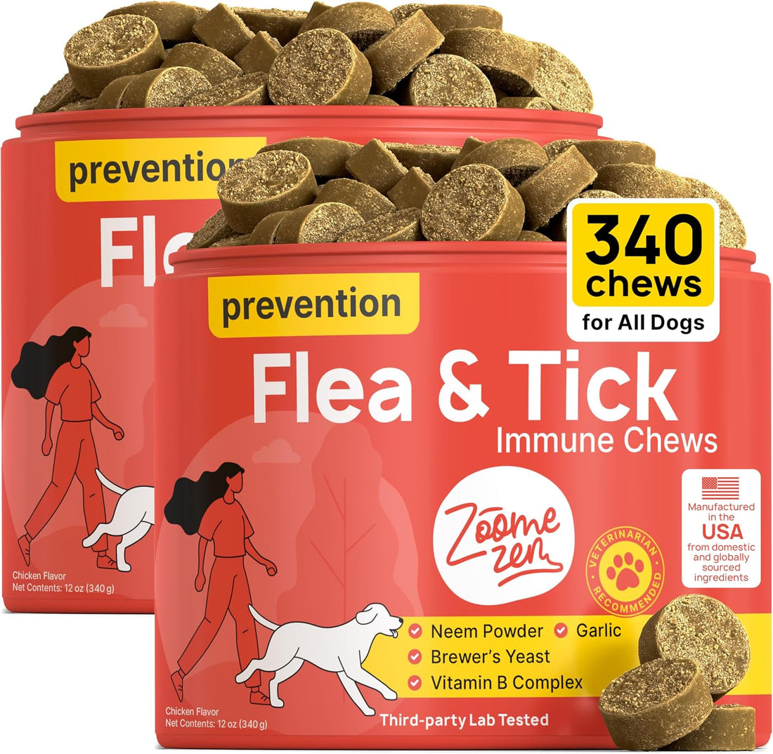 Flea and Tick Prevention for Dogs Chewable