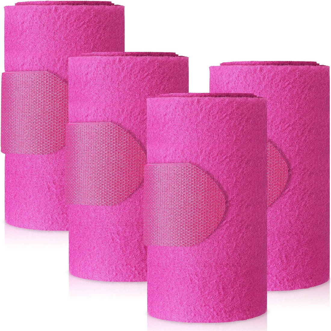 Set of 4 Horse No Bow Bandage 3D Contoured Standing Wrap Bandages