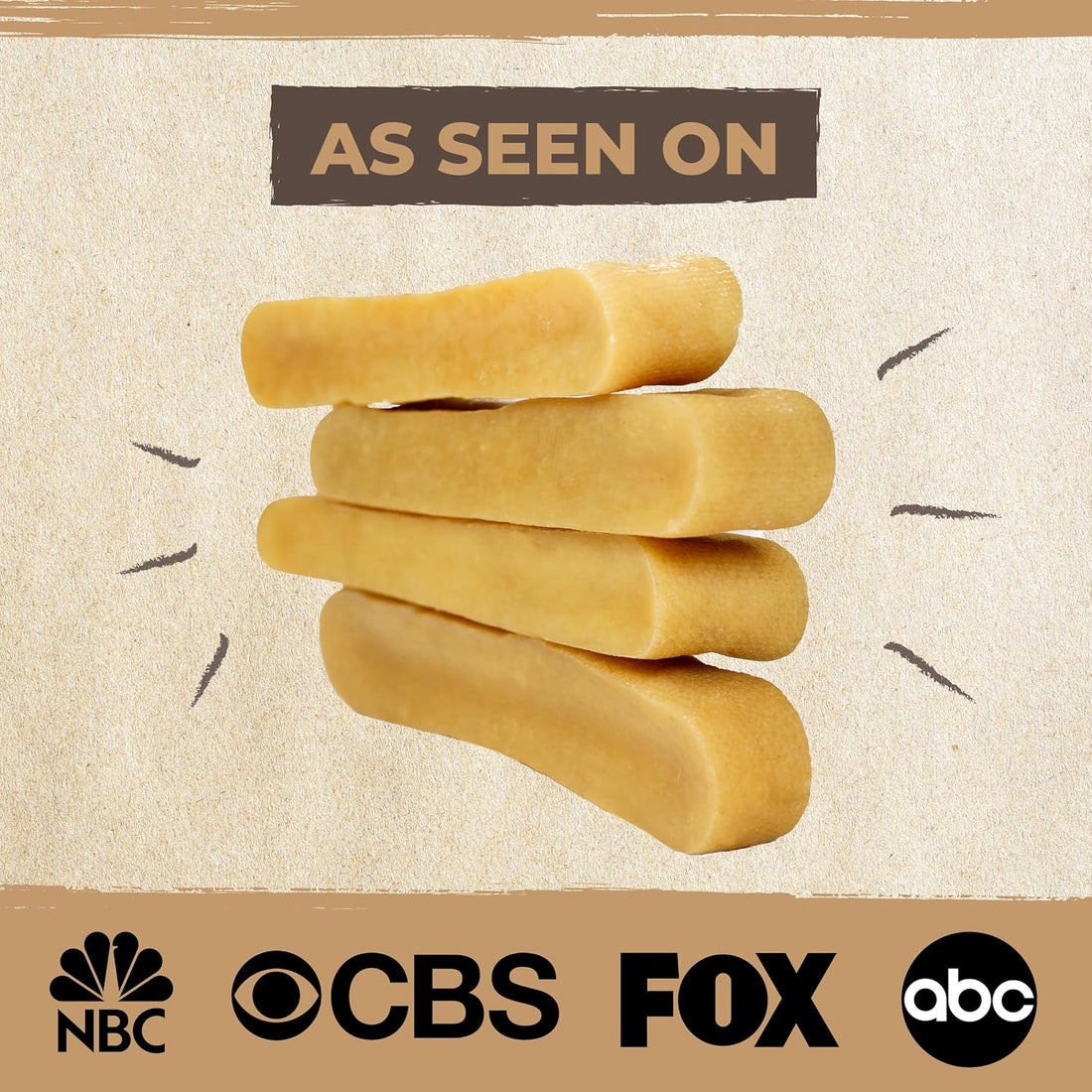 Mighty Paw Yak Cheese Dog Chews