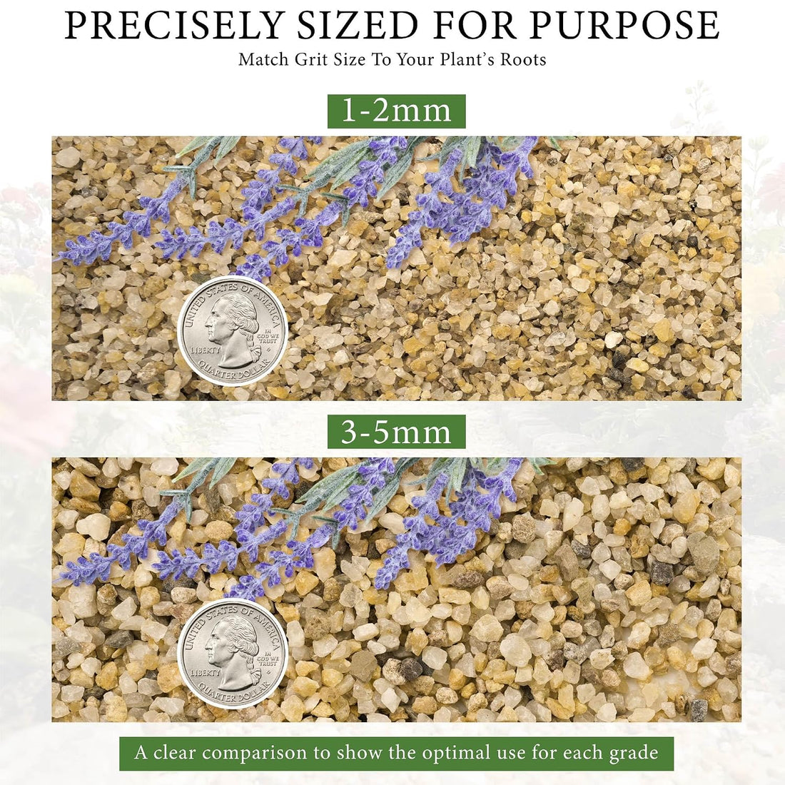 8LB 1-2mm Horticultural Sand for Succulents and Cactus Soil