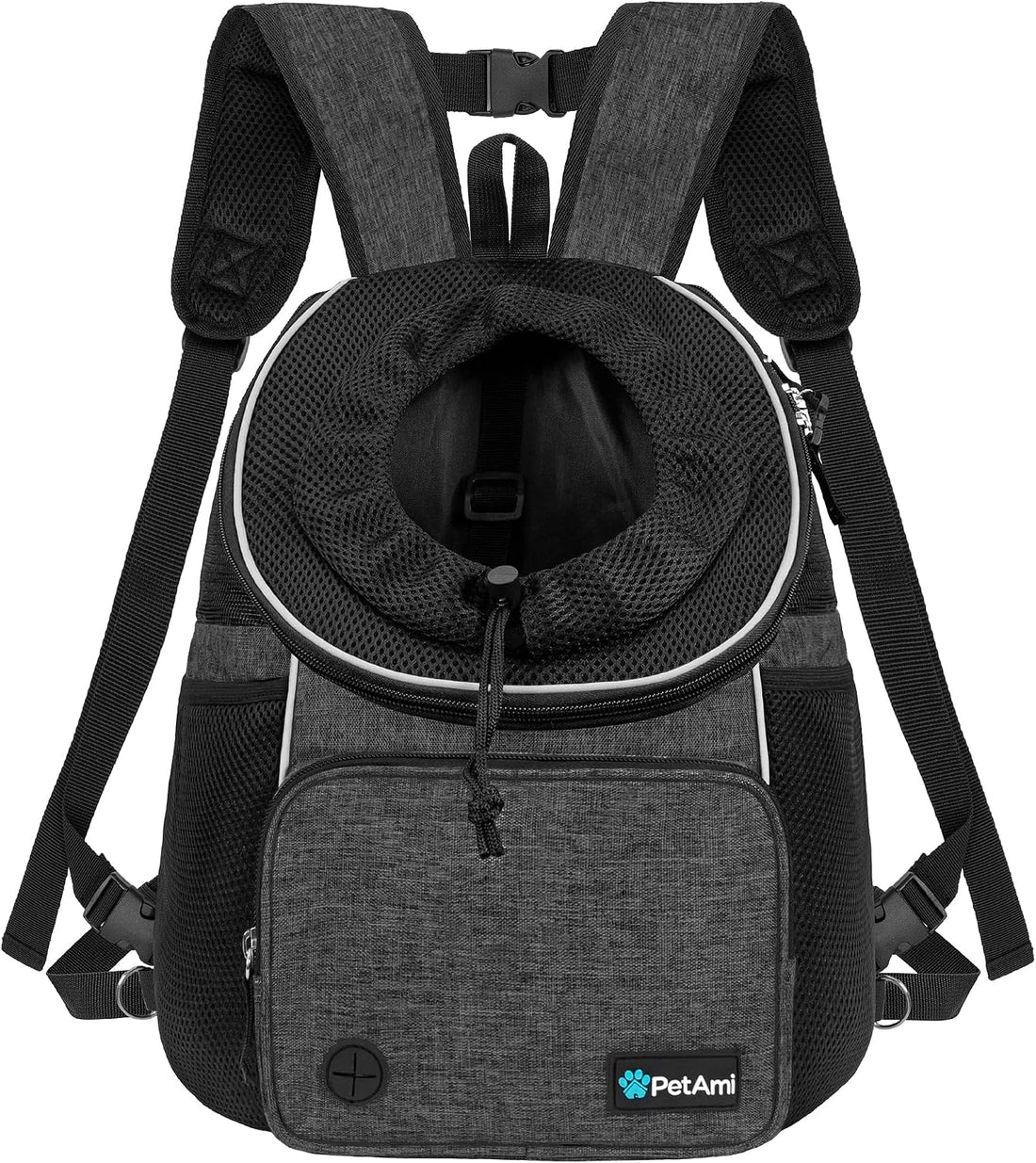 PetAmi Adjustable Dog & Cat Chest Carrier Backpack