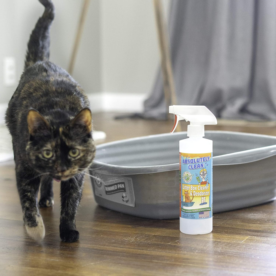 Absolutely Clean Litter Box Cleaner and Odor Eliminator