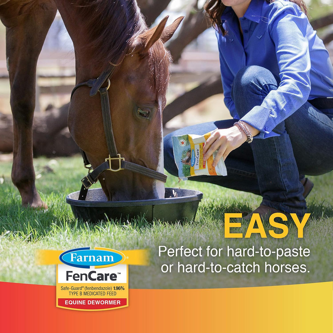 Farnam FenCare Safe-Guard 1.96% Equine Dewormer 5 Ounces