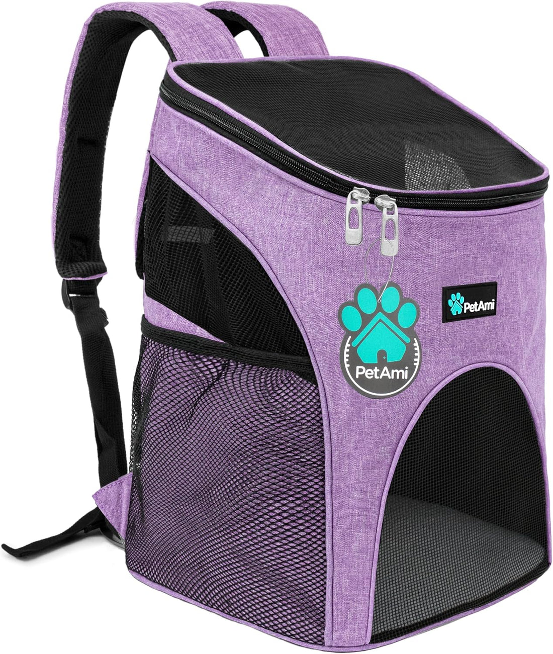PetAmi Cat Backpack Carrier for Small Dogs and Large Cats