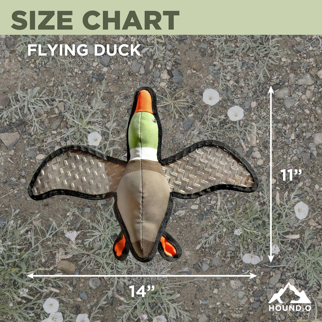 Durable Plush Dog Toy - Duck Dog Toy, Jumbo Outdoor Toy