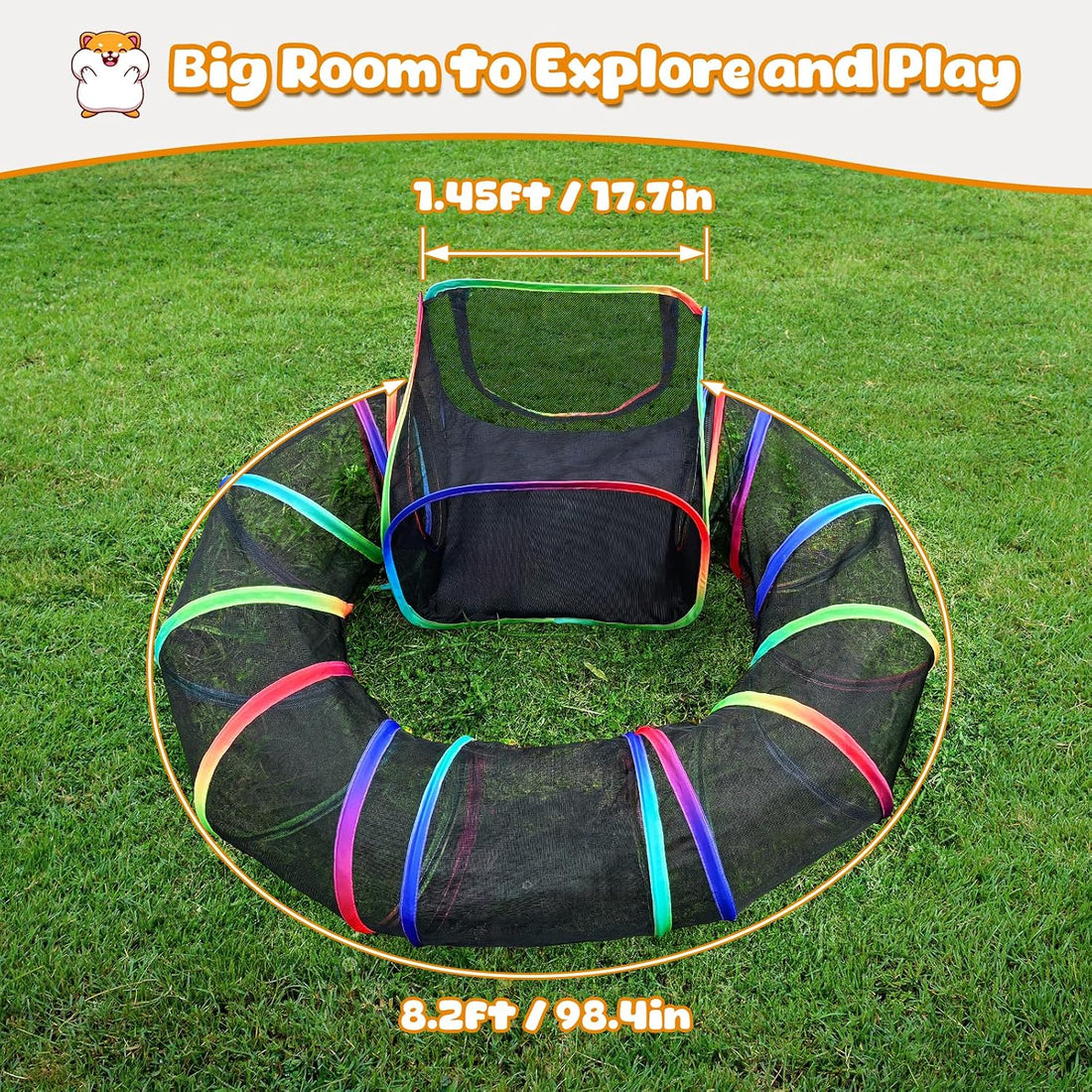 Guinea Pig Playpen with Tunnel