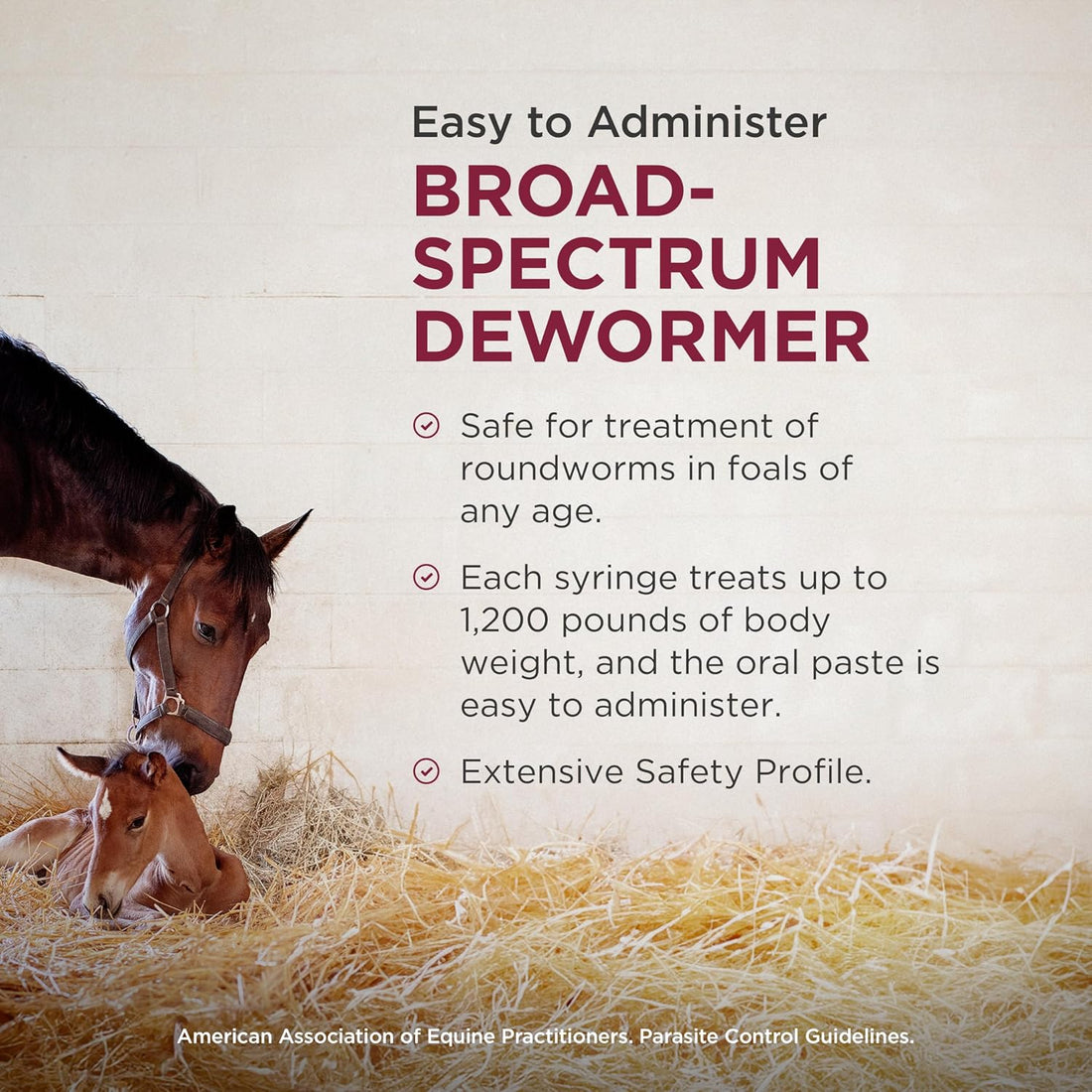 Strongid (pyrantel pamoate) Paste Dewormer for Horses, 20 mL Syringe
