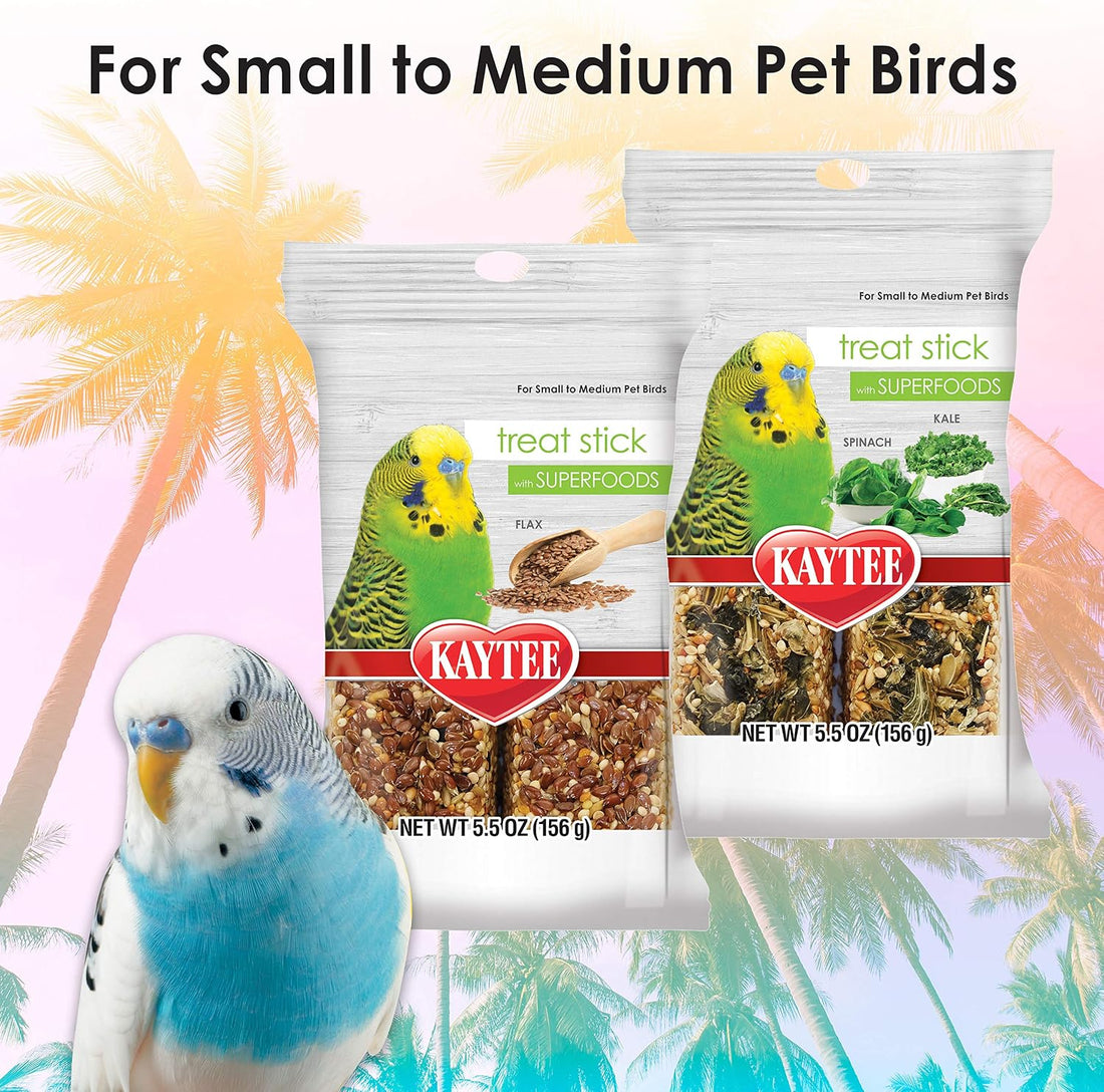 Kaytee Avian Superfood Treat Stick Spinach & Kale 5.5oz