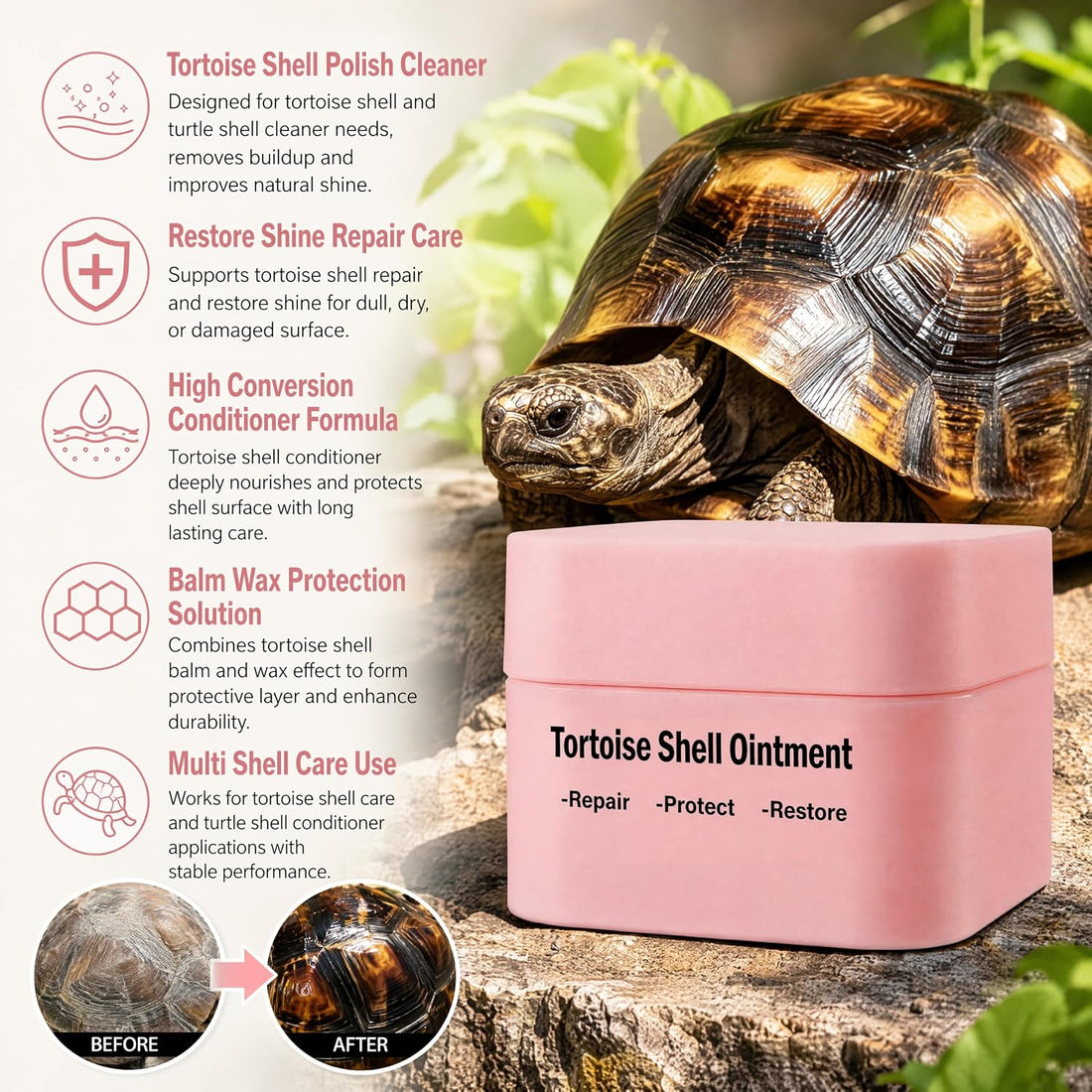 Tortoise Shell Conditioner Balm