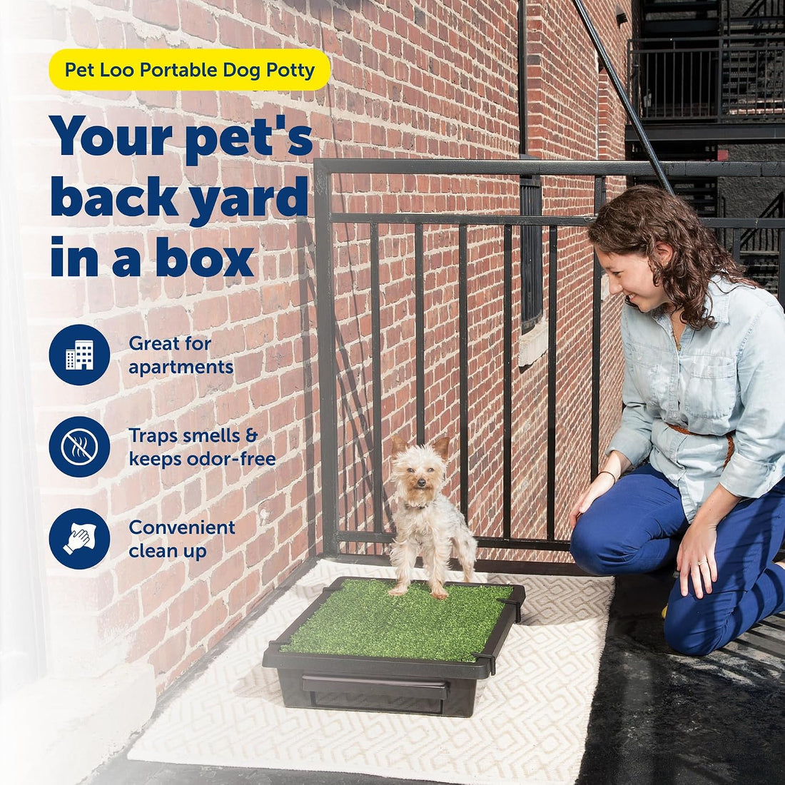 PetSafe Pet Loo Portable Dog Potty, Medium