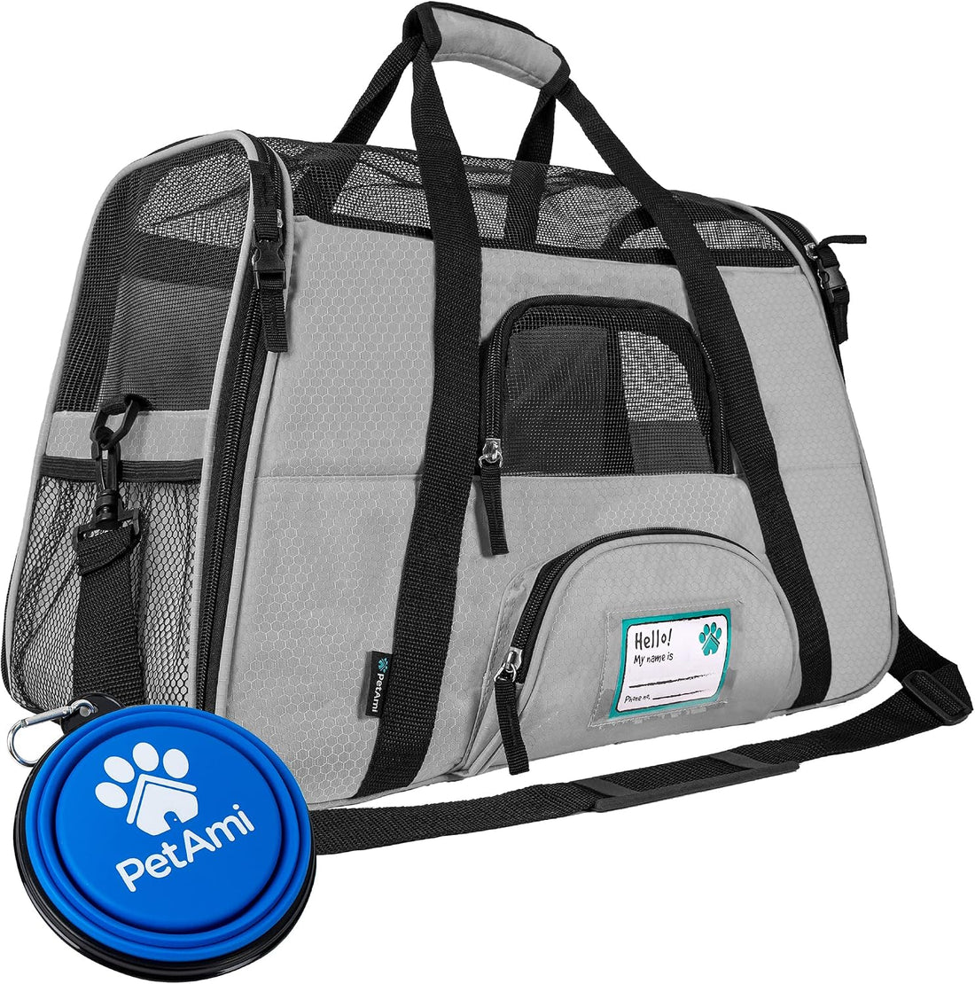 PetAmi Airline Approved Pet Carrier Cats & Small Dogs, Small