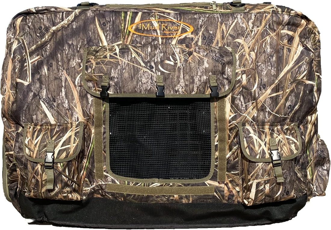Mud River Ducks Unlimited Insulated Kennel Cover, Habitat, XL