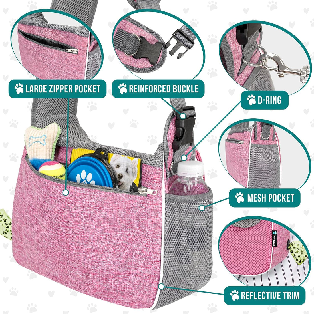 PetAmi Small Dog Sling Carrier