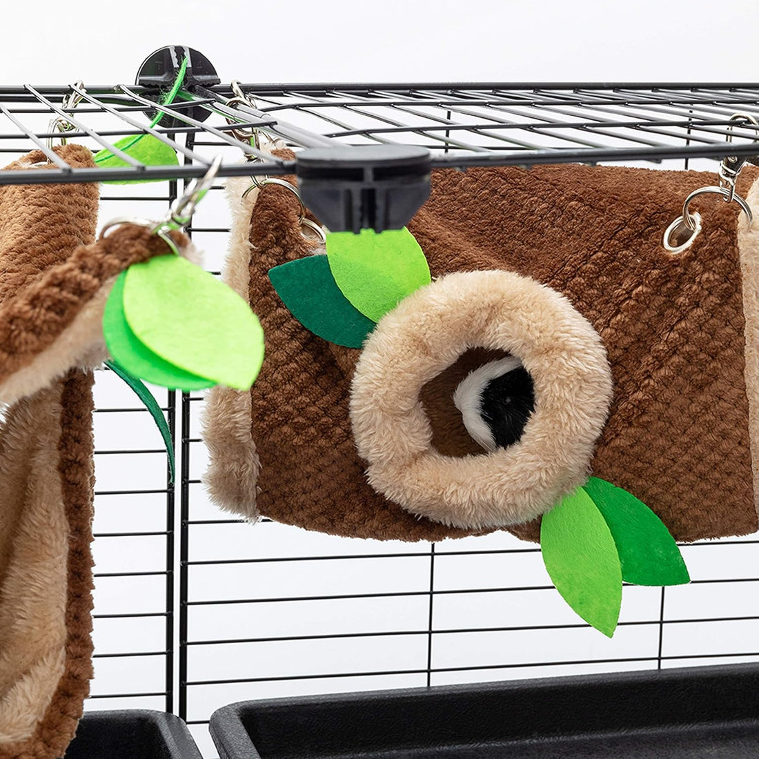 Guinea Pig Hideout, Hammock & Tunnel, Washable Cage Accessories