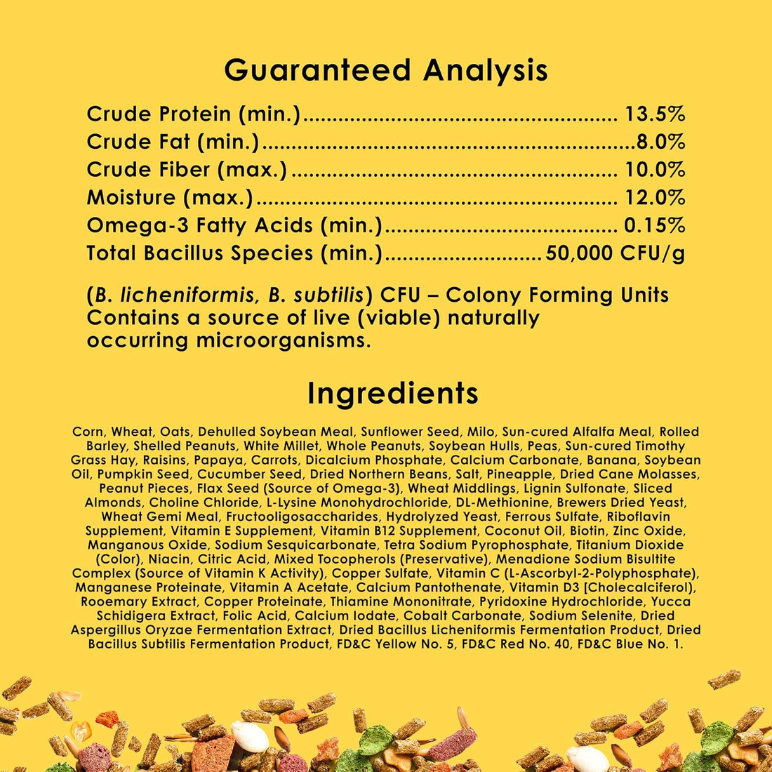 Kaytee Fiesta Mouse & Rat Food, Nutritious Blend, 4.5 Pounds