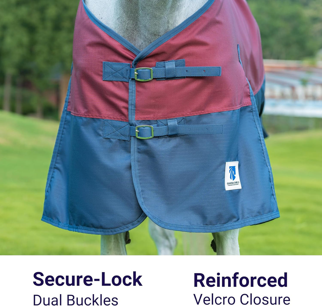Horse Turnout Rain Sheet | 600 Denier Ripstop Turnout Blanket No Fill