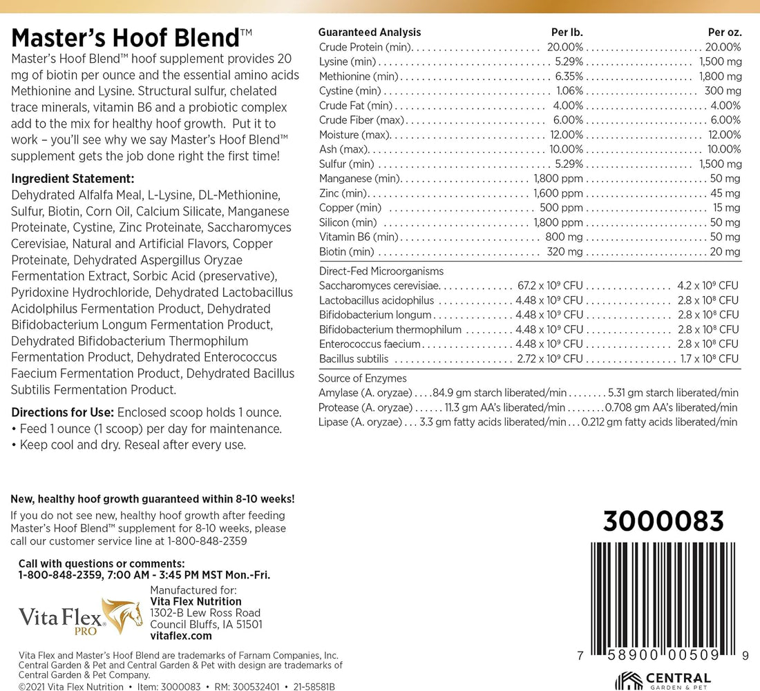 Vita Flex Pro Masters Hoof Blend