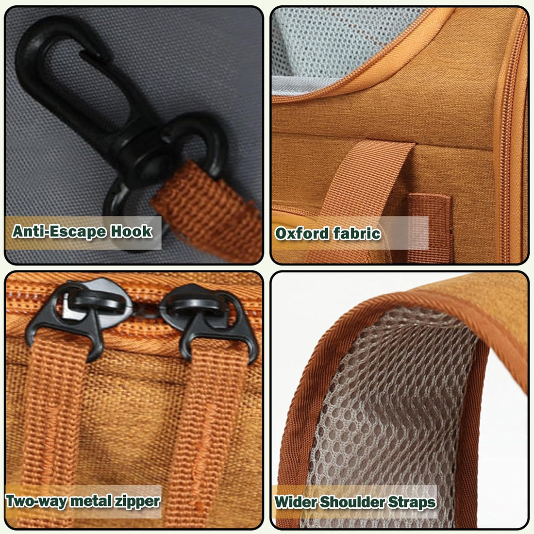 Cat Backpack Expandable, Cat Carrier for Travel & Hiking