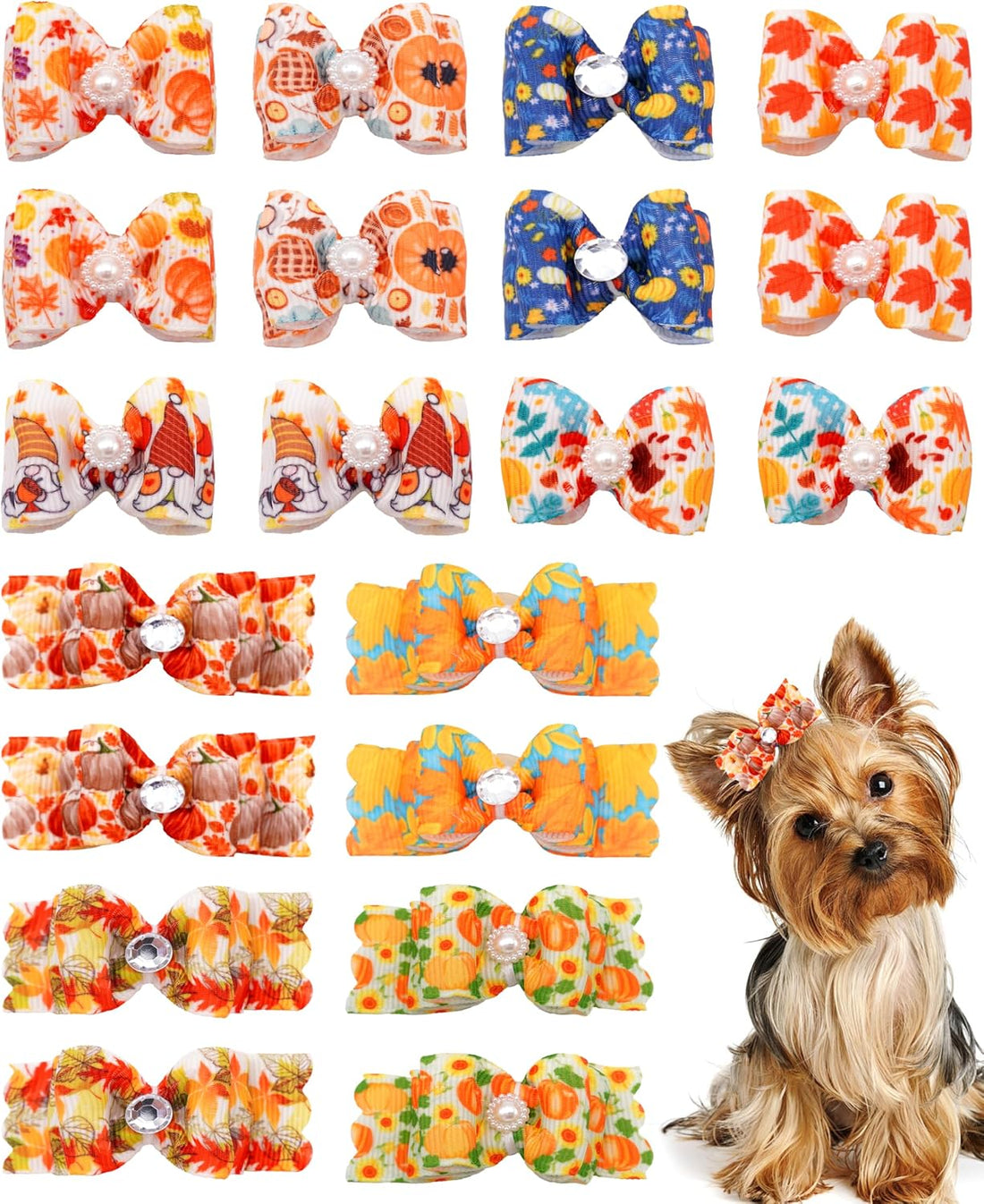 PET SHOW Mixed Styles Pet Cat Puppy Topknot Small Dog Hair Bows