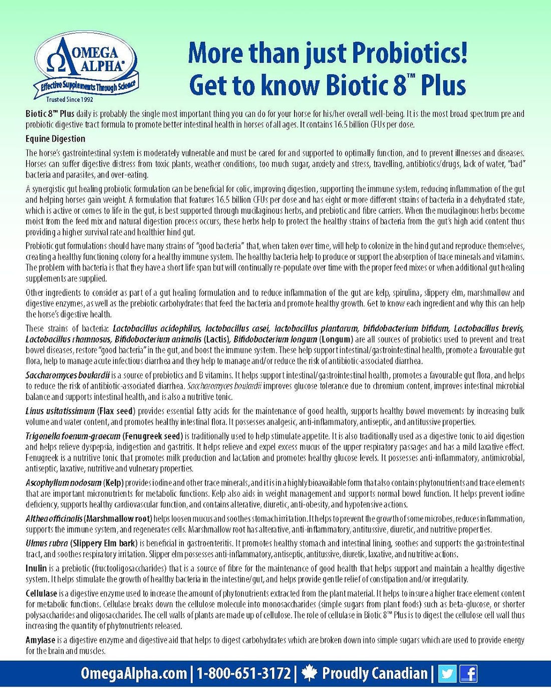 Biotic 8 Plus 2.2lb