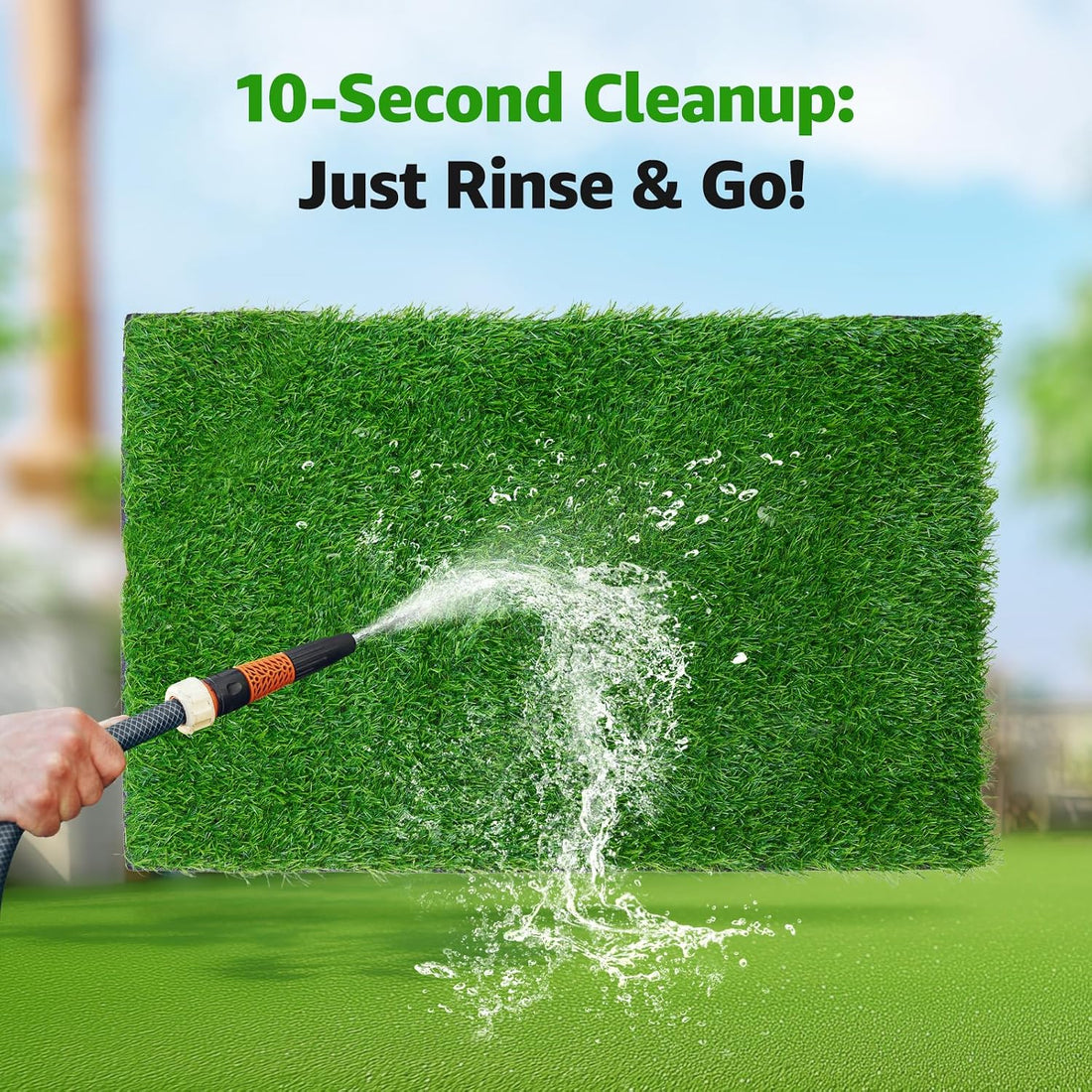 Artificial Grass Pee Pads for Dogs Puppy Potty Training to Pee