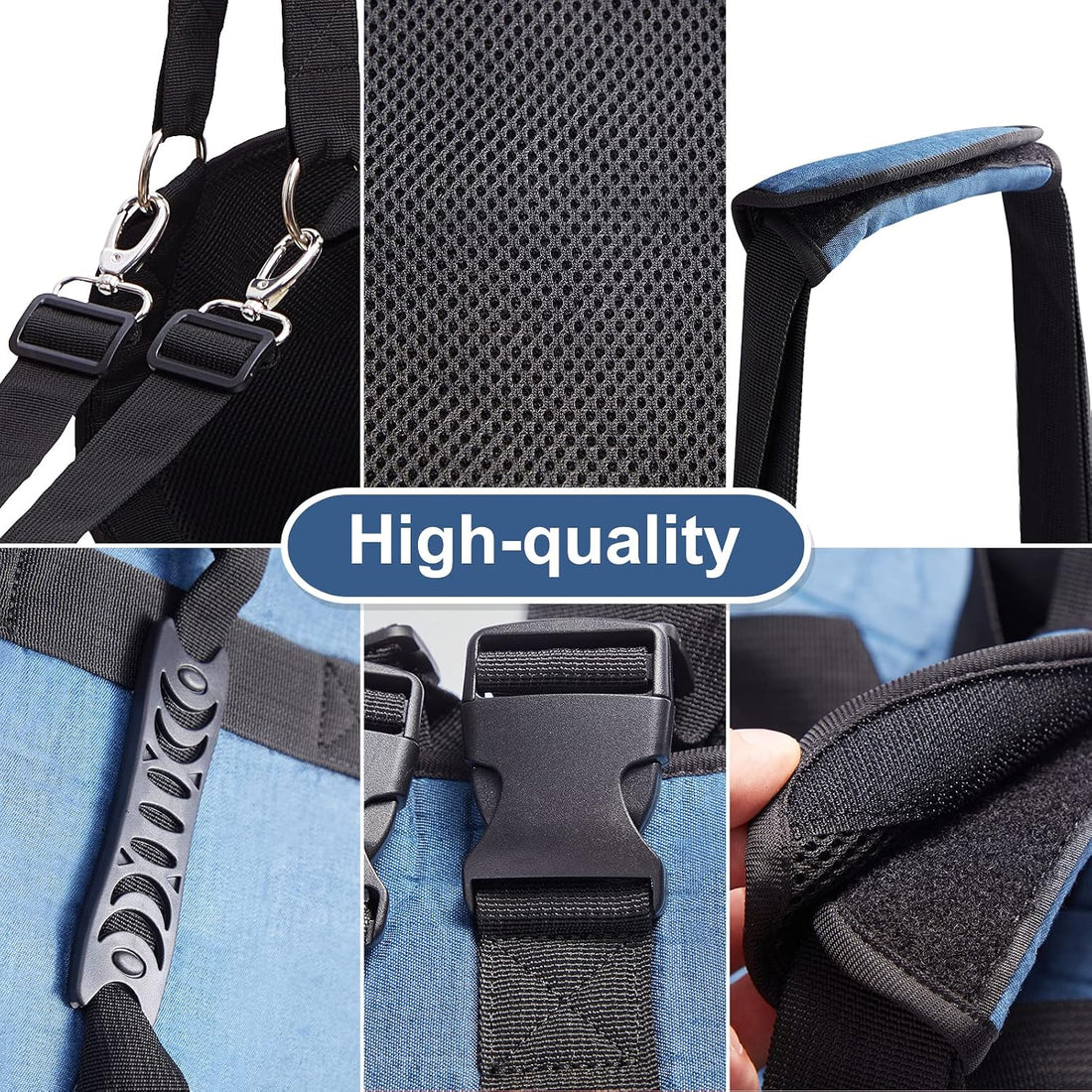COODEO Dog Carry Sling, Emergency Backpack Pet Legs Support