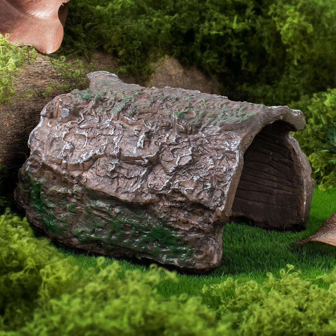 Mygeromon Reptile Hides Leopard Gecko Hideout Resin Caves Tank