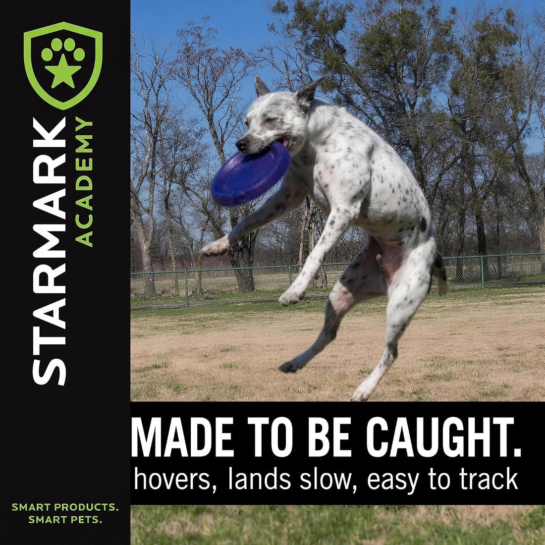 Starmark Easy Glide DuraFoam Flying Disc Dog Toy, Color Varies 11"