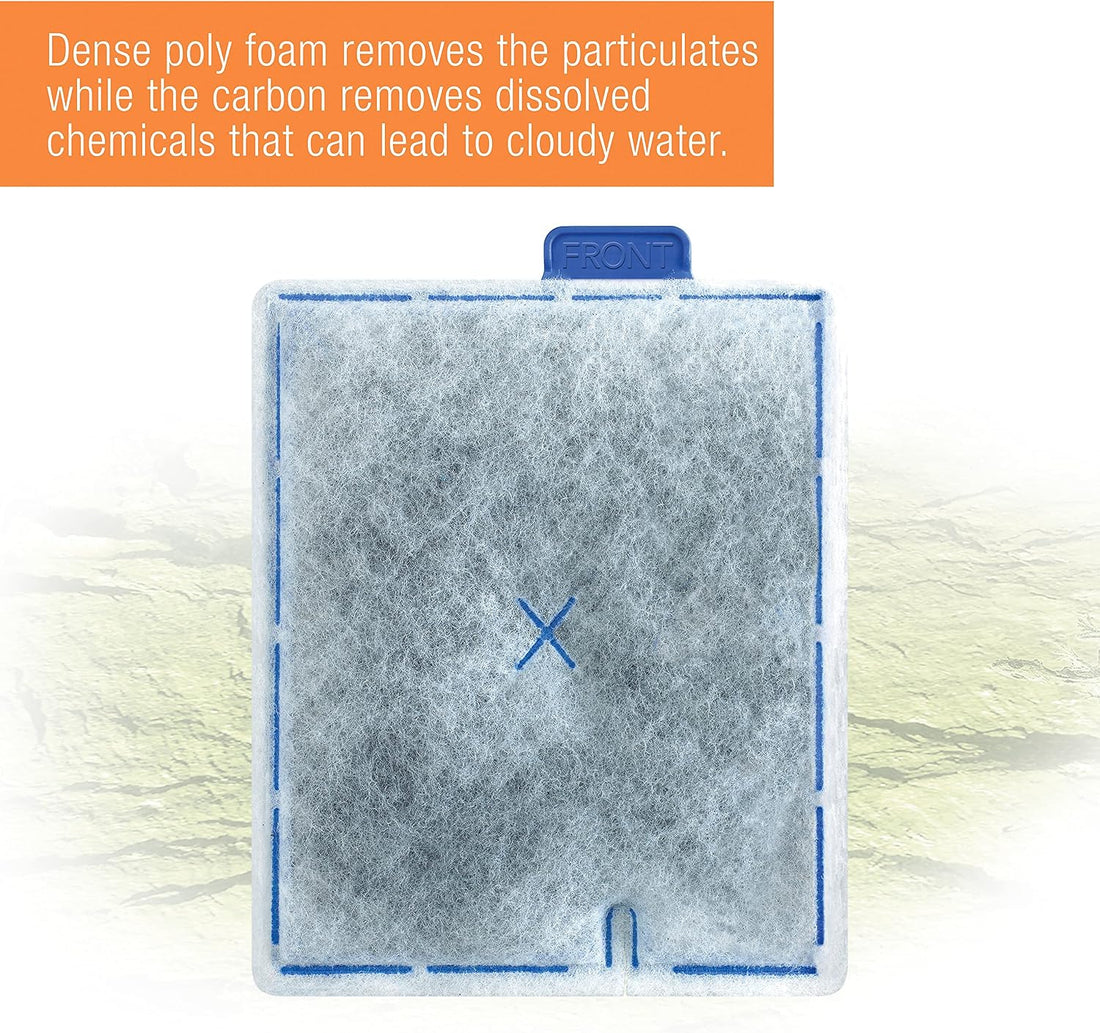 Zilla Reptile Pet Terrarium Water Filter Replacement Cartridge, Large